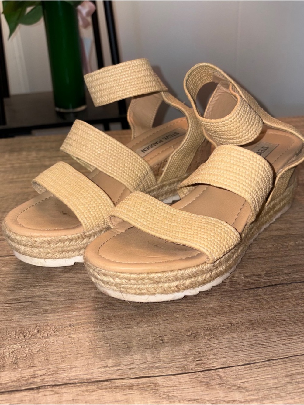 Steve Madden Women’s Espadrille Sandals Size 6 1/2